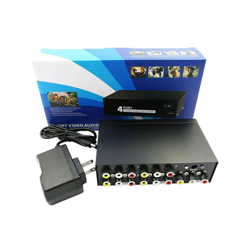 اسپلیتر 1 به 4 AV ام تی ویکی مدل MT-491