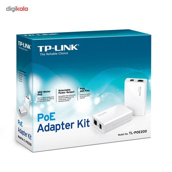 کیت آداپتور تی پی-لینک مدل TL-PoE200