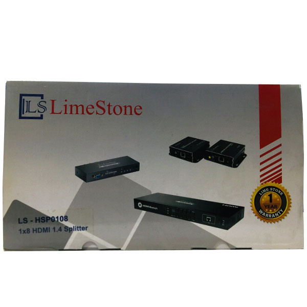 اسپلیتر هشت پورت HDMI لایمستون مدل LS-HSP0108