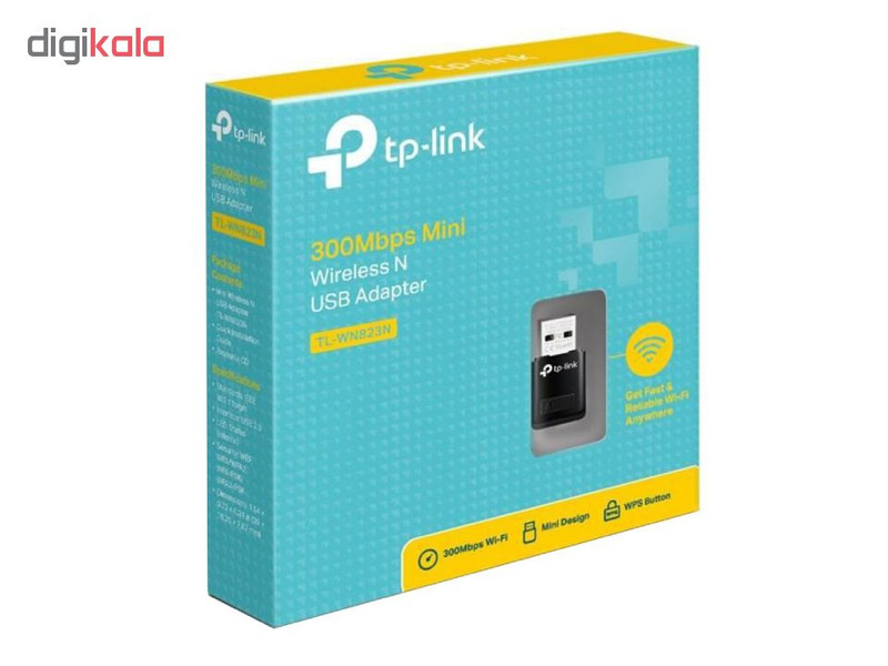 کارت شبکه USB تی پی-لینک مدل TL-WN823N V3