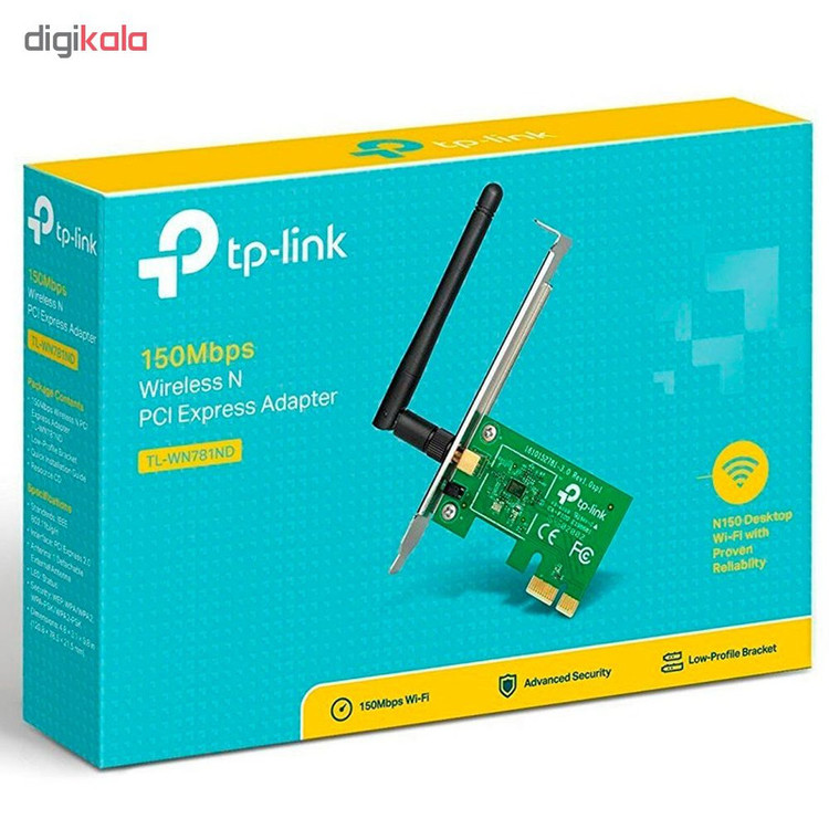 کارت شبکه PCI Express تی پی-لینک مدل TL-WN781ND V3
