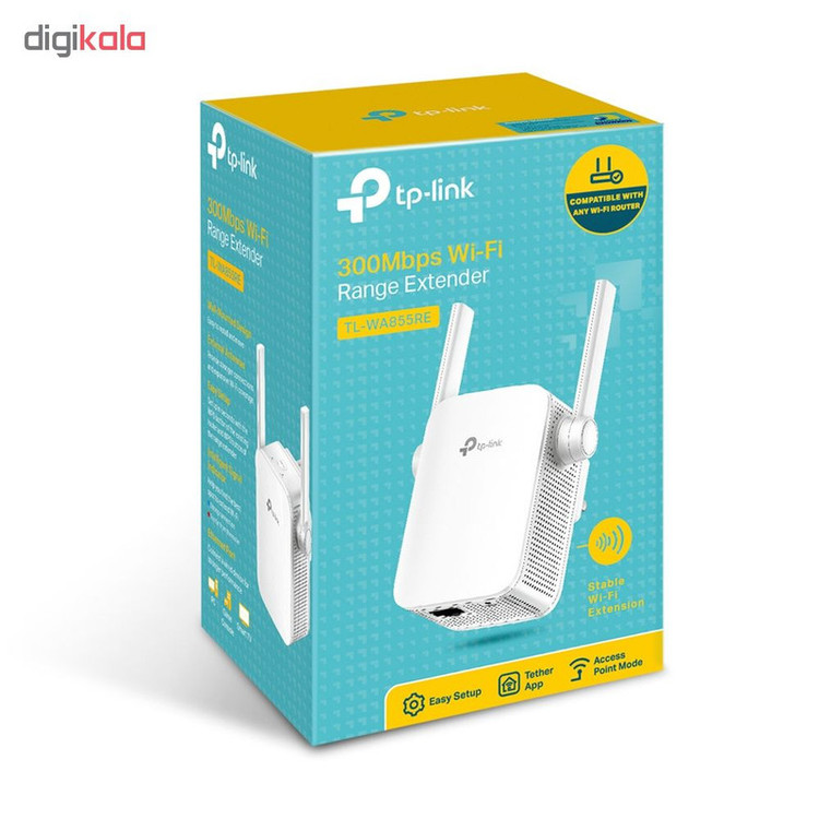 توسعه دهنده شبکه بیسیم تی پی-لینک مدل TL-WA855RE V4
