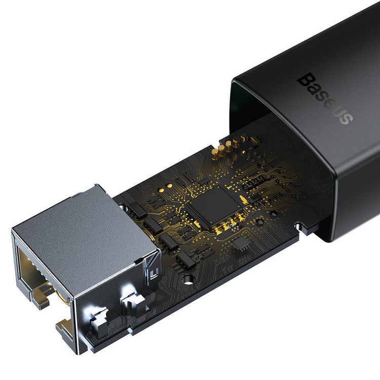 مبدل usb-c به LAN باسئوس مدل WKQX000301