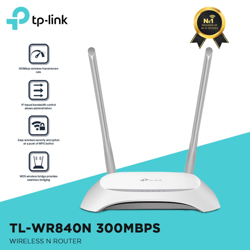 اکسس پوینت و گسترش دهنده محدوده بیسیم تی پی-لینک مدل TL-WR840N