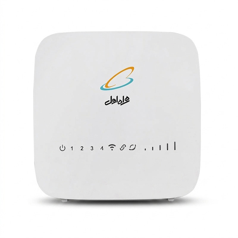 مودم روتر رومیزی همراه اول مدل HA4400 با پشتیبانی از شبکه LTE نسل 4، سرعت 150 مگابیت بر ثانیه، اتصال همزمان 32 کاربر و 4 درگاه LAN، بههمراه کارت فعالسازی سیمکارت اعتباری و 300 گیگابایت اینترنت هدیه
