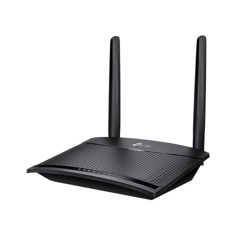 مودم روتر 4G تی پیلینک مدل TL-MR100 با پشتیبانی از شبکه 4.5G، قابلیت اتصال سیم کارت، آنتن خارجی، پورت LAN و WAN، مناسب استفاده خانگی و اداری و پشتیبانی همزمان تا 32 کاربر