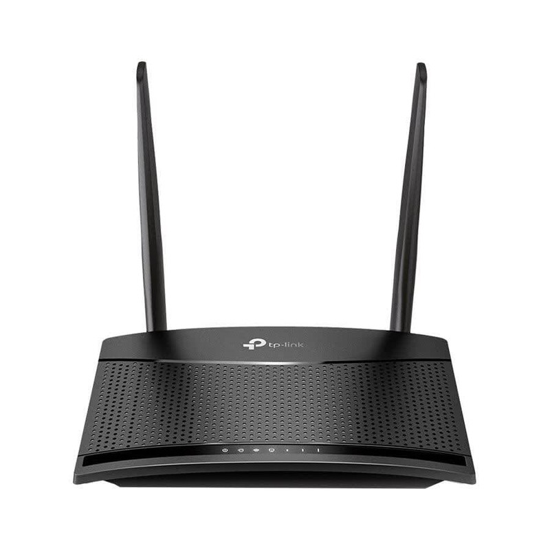 مودم روتر 4G تی پیلینک مدل TL-MR100 با پشتیبانی از شبکه 4.5G، قابلیت اتصال سیم کارت، آنتن خارجی، پورت LAN و WAN، مناسب استفاده خانگی و اداری و پشتیبانی همزمان تا 32 کاربر