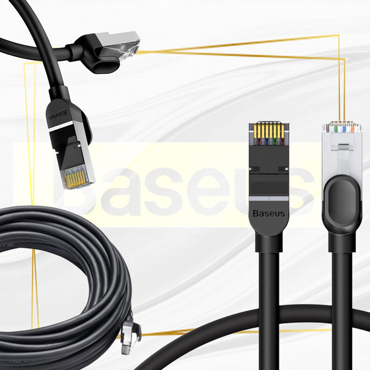 کابل شبکه Cat6 باسئوس مدل PCWL-I01