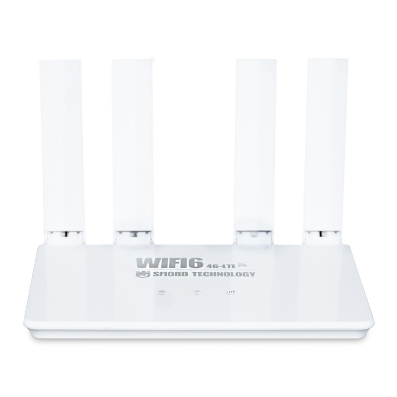 مودم سیمکارتی رومیزی 4G LTE اسفیورد مدل T842 با پشتیبانی از وایفای نسل 6، سرعت دانلود تا 300Mbps، امکان اتصال تا 16 دستگاه همزمان، پورت شبکه و چیپست مدیاتک