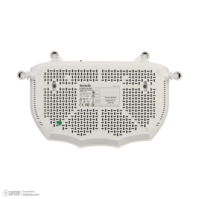 روتر بیسیم تندا مدل TX9 AX3000