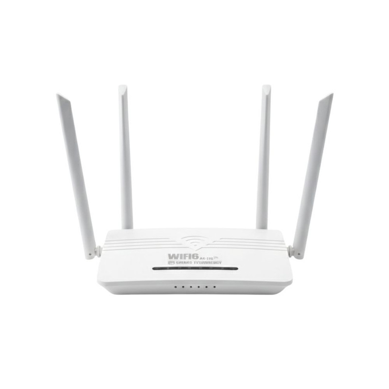 مودم روتر سیمکارتی 4G LTE اسفیورد مدل T843 با 4 پورت شبکه، وایفای نسل 6 و پشتیبانی همزمان از 20 کاربر
