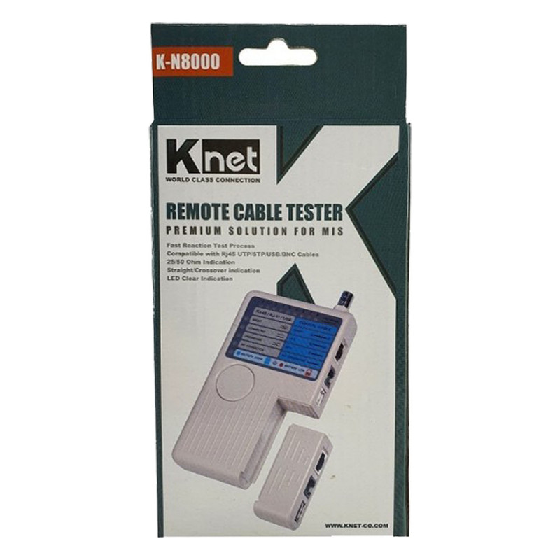 تستر کابل شبکه کی نت مدل K-NET8000