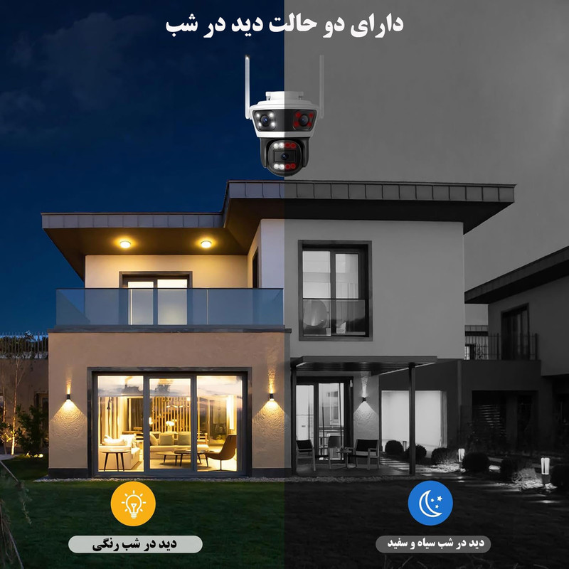 دوربین مداربسته تحت شبکه مدل QQ855A