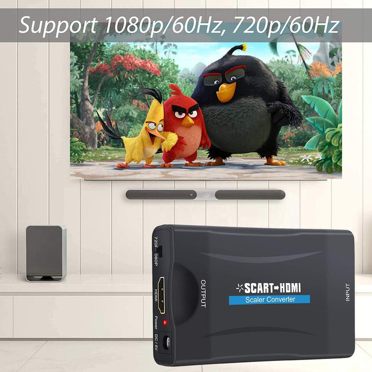 مبدل SCART به HDMI اسکالر کونورتر مدل B08P5VTCRN