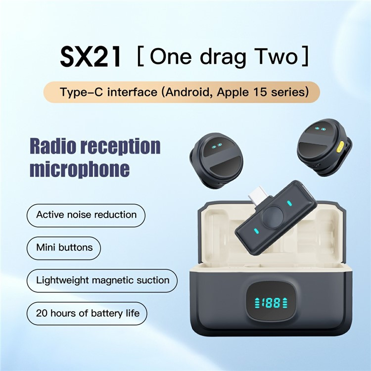 میکروفن یقه ایی مدل SX21