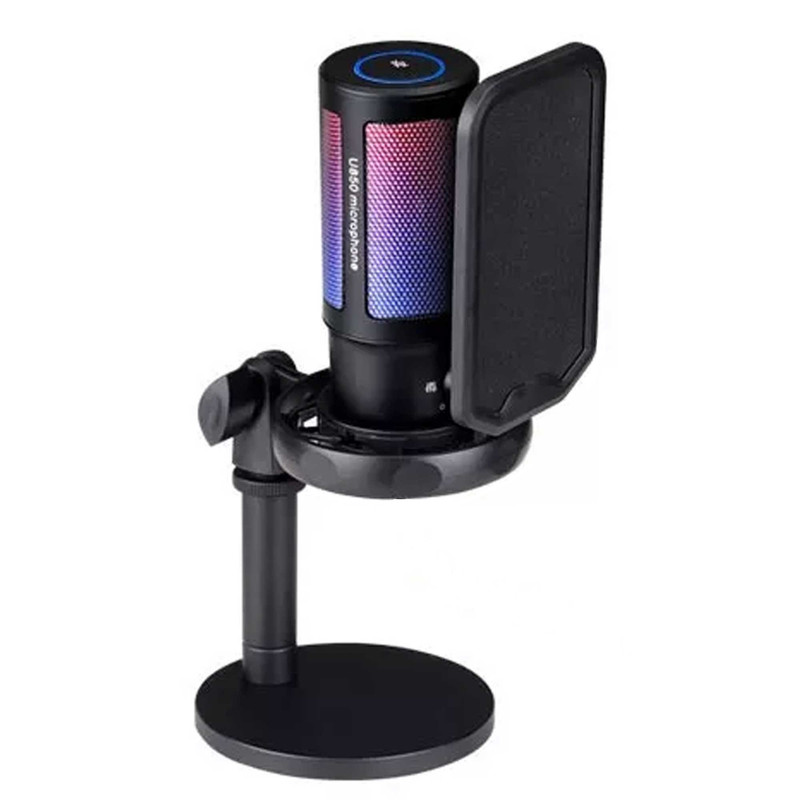 میکروفن رومیزی مدل U850 RGB با درگاه اتصال USB