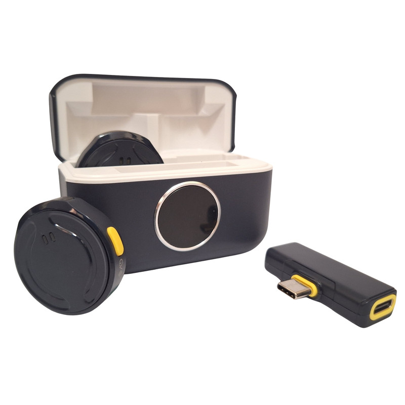 ست میکروفن بی سیم مدل Q81 با درگاه اتصال usb type c