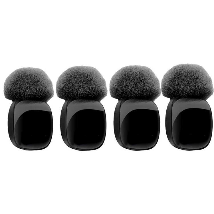 میکروفون یقه ای مدل KS12 PRO با درگاه اتصال تایپ سی مجموعه 4 عددی