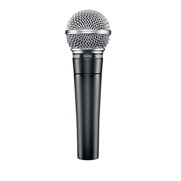 میکروفن داینامیک شور مدل SM 58 با درگاه اتصال XLR
