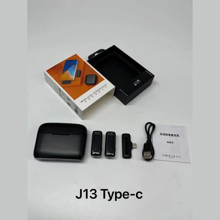 میکروفن بی سیم یقه ای مدل J13