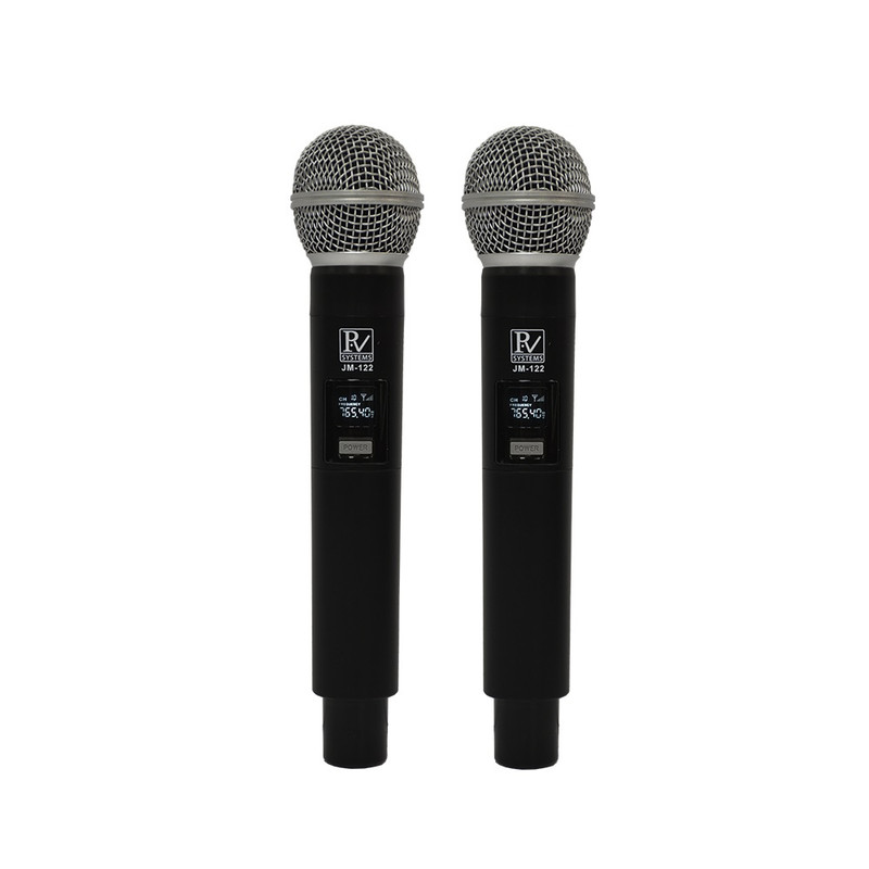 میکروفن بی سیم مدل PV JM-122 بسته 2 عددی