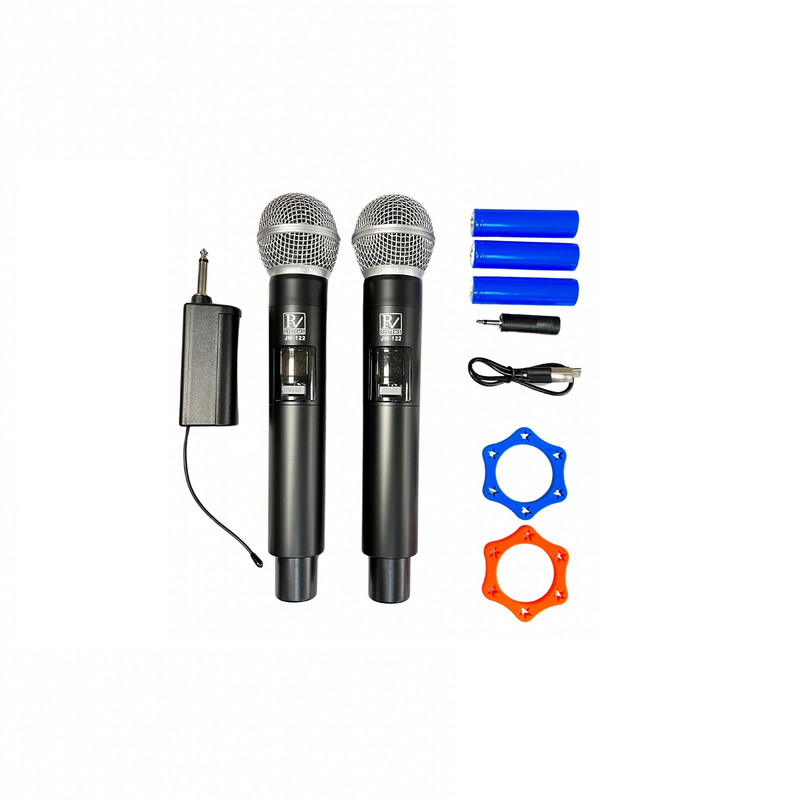 میکروفن بی سیم مدل PV JM-122 بسته 2 عددی