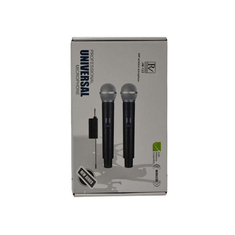 میکروفن بی سیم مدل PV JM-122 بسته 2 عددی