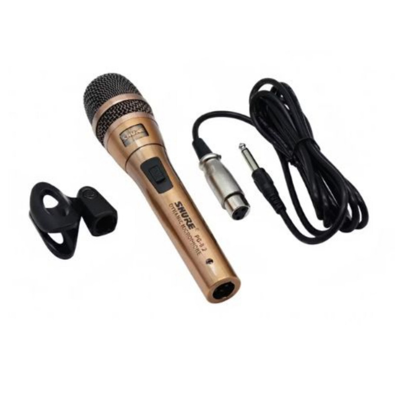 میکروفون دستی شور مدل pg-8.2 با درگاه اتصال xlr و جک ۶.۳