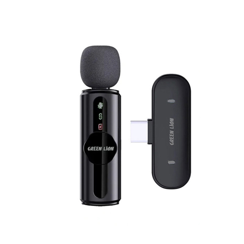 میکروفن بی سیم گرین لاین مدل GM-75X با درگاه اتصال USB-C/لایتنینگ/USB-A