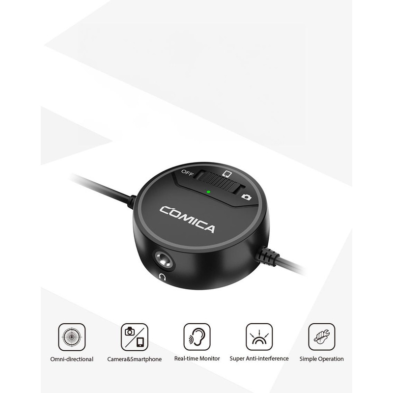 میکروفن یقه ای کامیکا مدل SIG.LAV V03