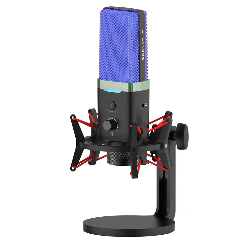 میکروفن رومیزی یانمای مدل X3W RGB با درگاه اتصال USB