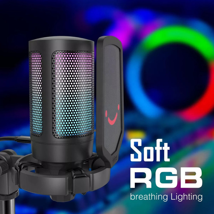 میکروفن کندانسر گیمینگ فای فاین مدل A6V