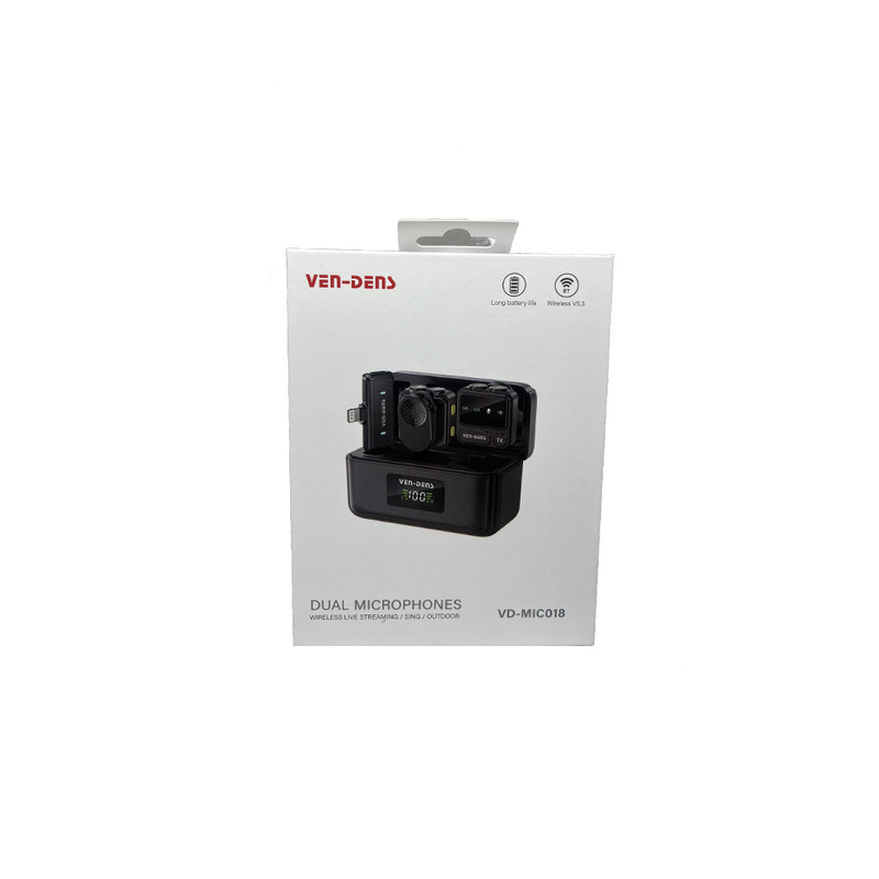 میکروفن یقه ای ون دنز مدل VD-MIC018 با درگاه اتصال لایتنینگ