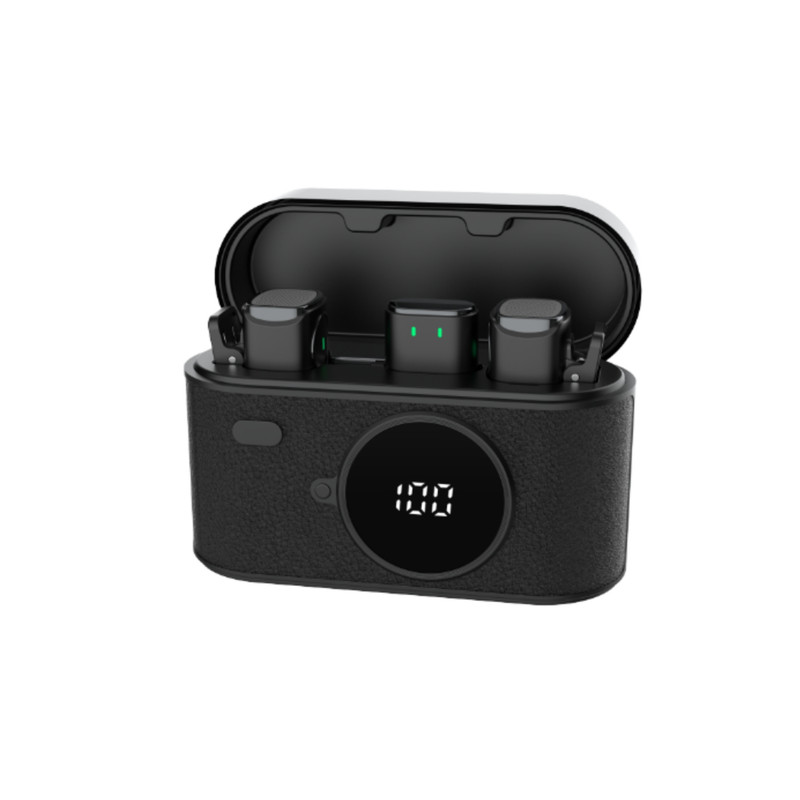 میکروفون یقه ای بیسیم مدل SX01 با درگاه اتصال USB Type C