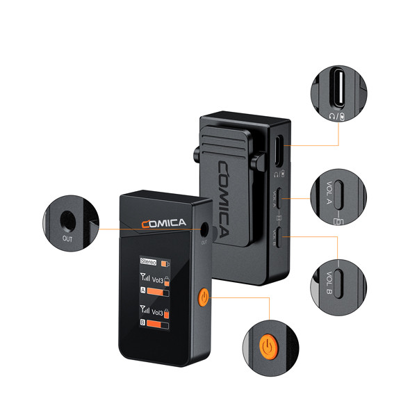 ست میکروفن بی سیم کامیکا مدل Vimo C1