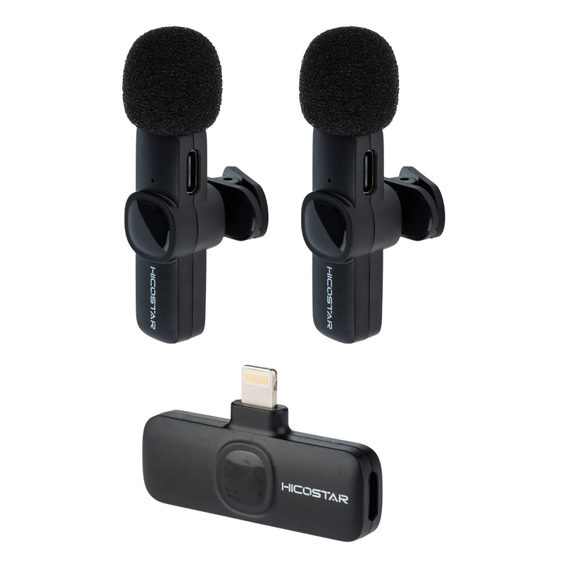 میکروفن یقه ای هایکواستار مدل HS-MC522i  با درگاه اتصال لایتنینگ