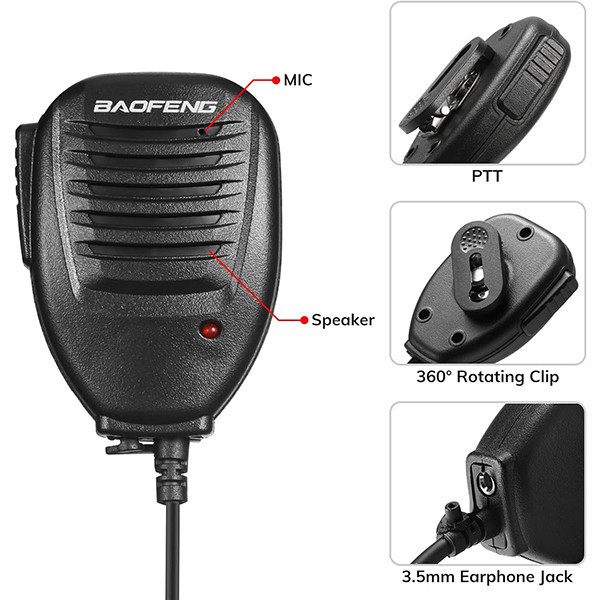 میکروفون دستی باوفنگ مدل UV-5R