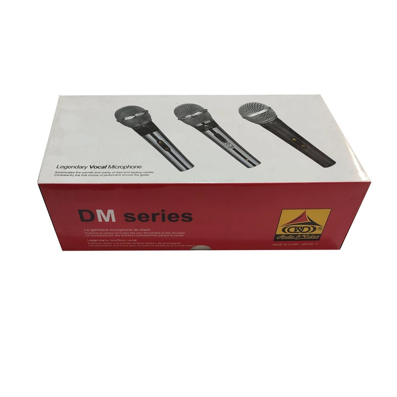 میکروفن داینامیک دی اند دی مدل DM-125 با درگاه اتصال XLR