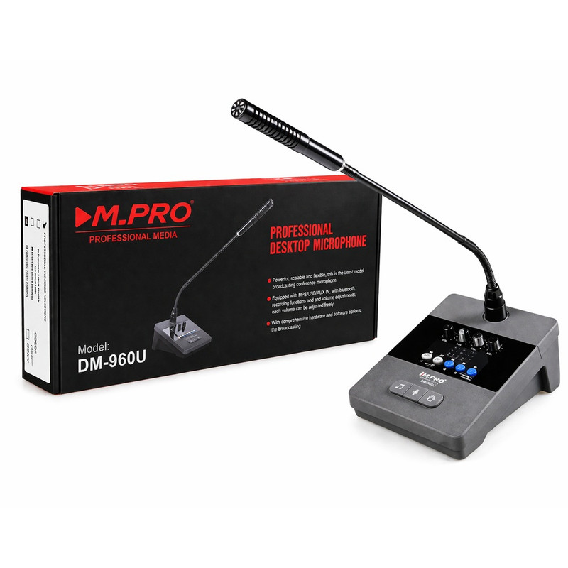 میکروفن رومیزی ام.پرو مدل DM-960U با درگاه USB