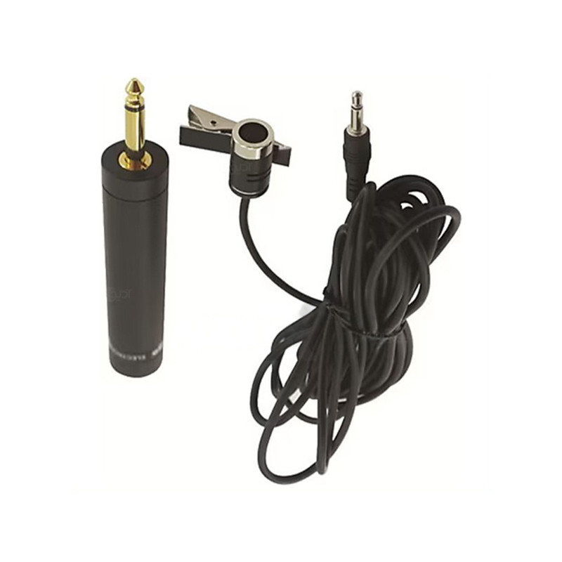 میکروفن یقه ای مدل EM-120 با درگاه اتصال جک 6.5 میلیمتری