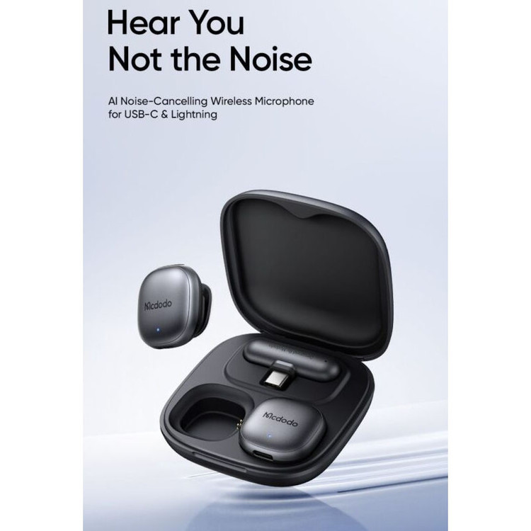 میکروفن یقه ای مک دودو مدل 545-Studio Grade با درگاه اتصال USB-C/لایتنینگ