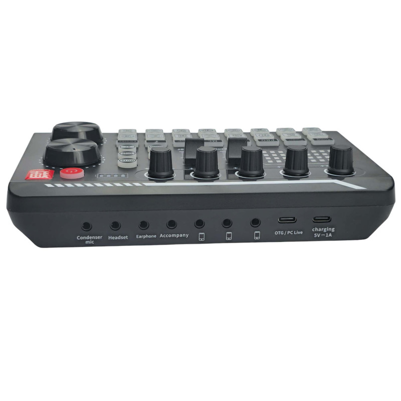 میکروفون استودیویی تانوکی مدل BM800 کد F998 به همراه کارت صدا