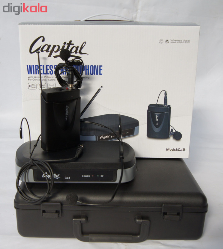 ست میکروفن بی سیم کاپیتال مدل Ca2