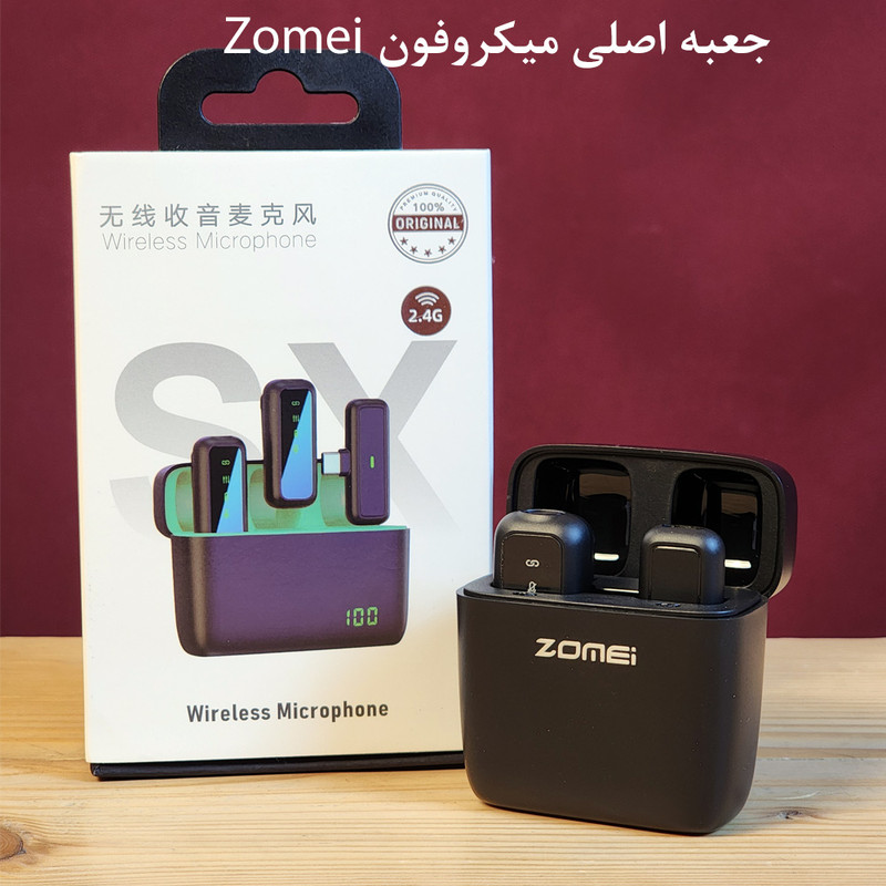 میکروفن یقه ای زومی مدل Smart Noise Cancellation Type C