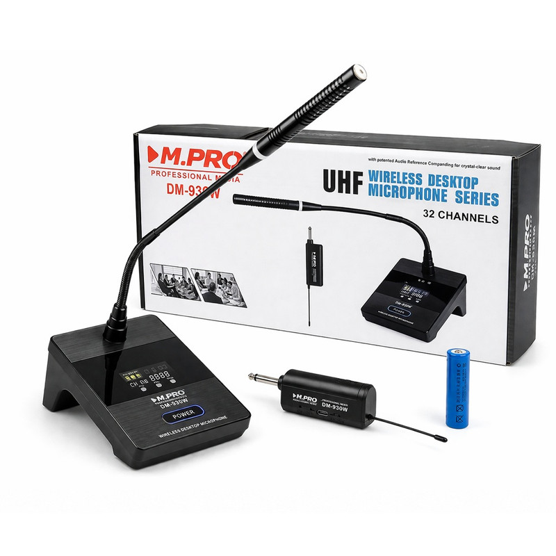 میکروفن رومیزی ام.پرو مدل M.PRO DM-930W با درگاه اتصال USB Type C