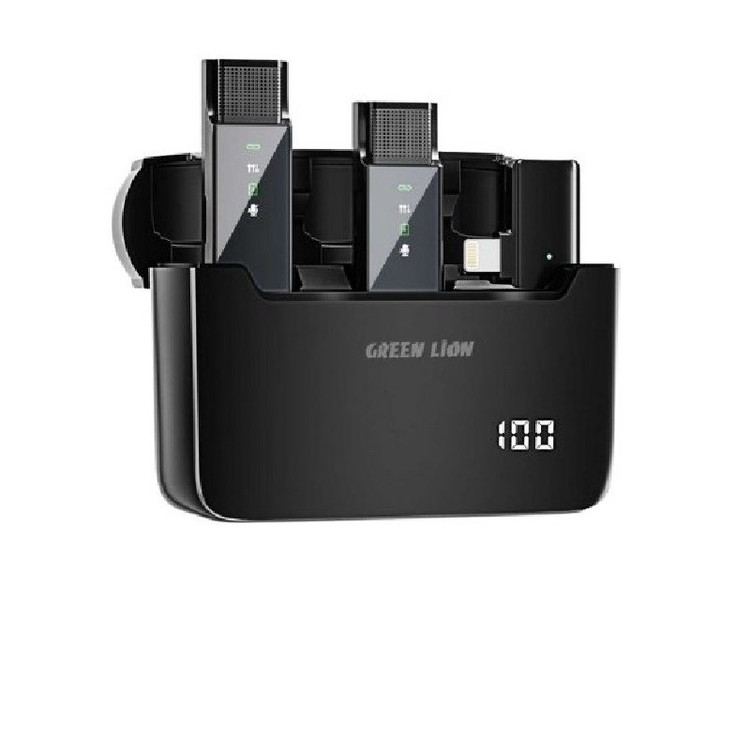 میکرفون بی سیم گرین لاین مدل 2in1 دیجیتال درگاه لایتنینگ