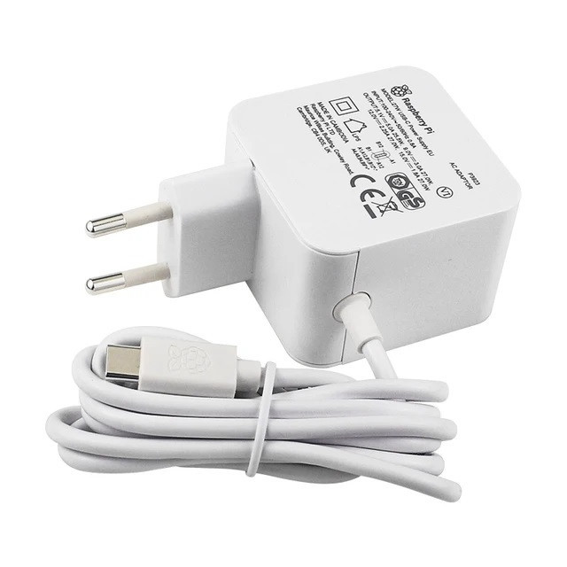 آداپتور شارژر رزبری پای مدل PI5 27W USB-C