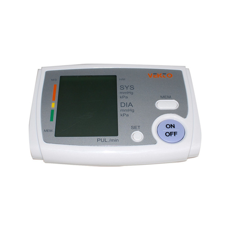 فشارسنج دیجیتال بازویی وکتو مدل PG-800B5-1S با تکنولوژی نوسانسنجی، مناسب بازو 22 تا 32 سانتیمتر، منبع تغذیه برق و باتری، هشدار باتری ضعیف و اشتباه بستن بازوبند، همراه با آداپتور و کیف