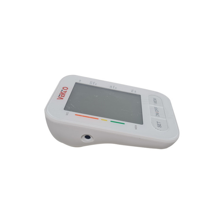 فشارسنج بازویی وکتو مدل PG-800 B18 با قابلیت سخنگو به زبان فارسی، ذخیره 90 سری اندازهگیری، نمایش تاریخ، منبع انرژی برق و باتری، مناسب بازو 22 تا 32 سانتیمتر و همراه کیف و آداپتور