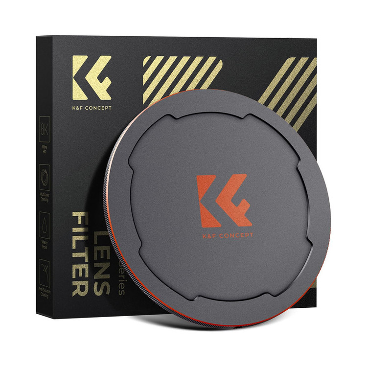 آداپتور لنز کی اند اف مدل MAGNET LENS CAP -82 MM